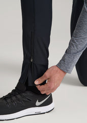 American Tall For Sale | Featherweight Perforated Training Jogger for Tall Men in Black