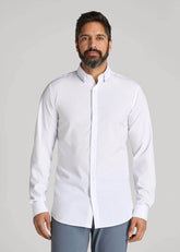 American Tall Discount | Traveler Stretch Dress Shirt in White