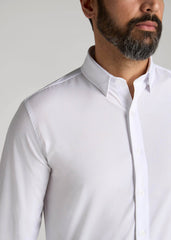 American Tall Discount | Traveler Stretch Dress Shirt in White