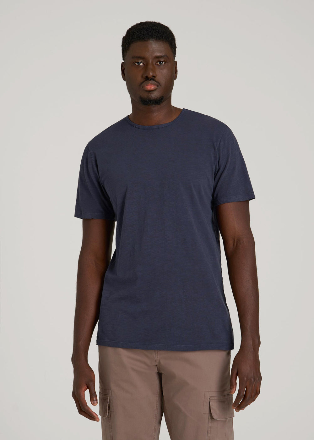 American Tall For Sale | REGULAR-FIT Slub Tee for Tall Men in Navy