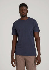 American Tall For Sale | REGULAR-FIT Slub Tee for Tall Men in Navy
