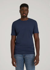 American Tall For Sale | The Essential Slim Fit Crewneck Tee for Tall Men in Navy