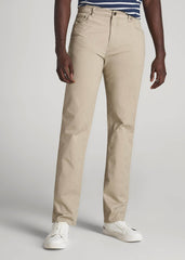 American Tall For Sale | J1 STRAIGHT Leg Five-Pocket Pants for Tall Men in Desert Khaki