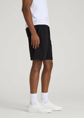American Tall For Sale | Everyday French Terry Shorts for Tall Men in Black