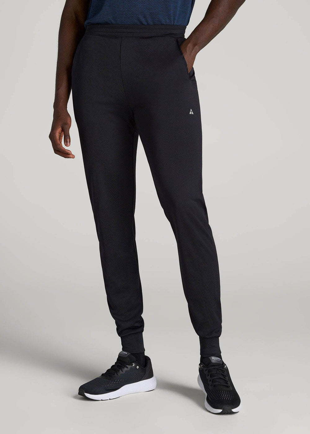 American Tall Discount | A.T. Performance Engineered Joggers for Tall Men in Black
