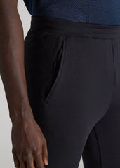 American Tall Discount | A.T. Performance Engineered Joggers for Tall Men in Black