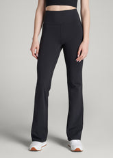 American Tall Discount | Balance Flare Yoga Pants for Tall Women in Black