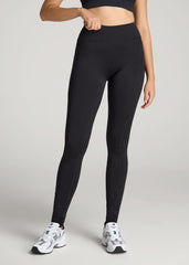 American Tall Sale | Bella Outer-Pocket Leggings for Tall Women in Black