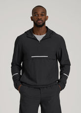 American Tall Sale | Featherweight Packable Anorak for Tall Men in Black