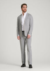 American Tall Online Shop | Flex Tech Suit Jacket for Tall Men in Ice Grey Nailhead