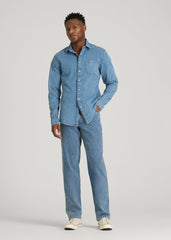 American Tall Outlet | Mason Relaxed Fit Jeans for Tall Men in Perfect Blue