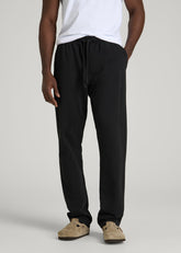 American Tall Online | Everyday French Terry Straight Leg Sweatpants for Tall Men in Black