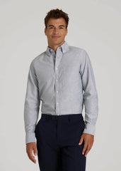 American Tall For Sale | Oxford Cloth Button Down Shirt for Tall Men in Tradewinds Blue