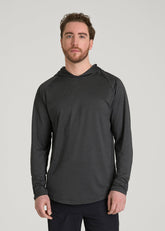 American Tall Outlet | A.T. Performance Training Hoodie for Tall Men in Graffiti Space Dye