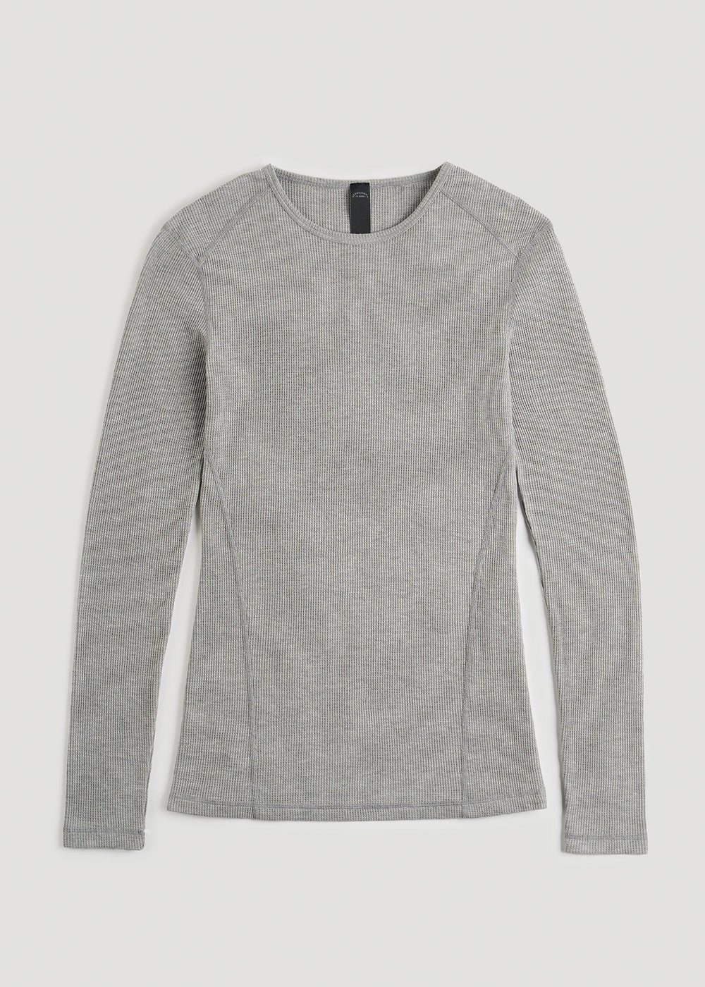 American Tall Outlet | LJ&S Long Thermal Undershirt for Tall Men in Grey Mix