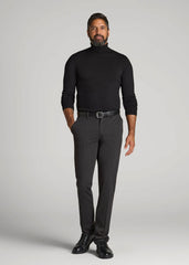 American Tall Online Shop | Turtleneck Sweater for Tall Men in Black