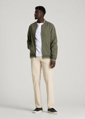 American Tall For Sale | A.T. Bomber Jacket for Tall Men in Olive
