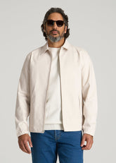 American Tall Outlet | Harrington Jacket for Tall Men in Crystal Sand