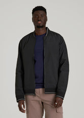 American Tall For Sale | A.T. Bomber Jacket for Tall Men in Black