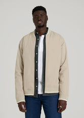 American Tall Discount | A.T. Bomber Jacket for Tall Men in Desert Khaki