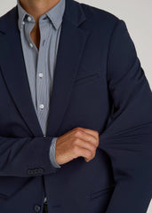 American Tall Online Shop | Flex Tech Suit Jacket for Tall Men in Navy
