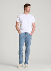American Tall Discount | Dylan Slim Fit Jeans for Tall Men in Perfect Blue