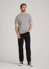 American Tall For Sale | MILO Relaxed Tapered Fit Jeans for Tall Men in Optimum Black