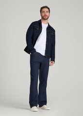 American Tall Online | Bootcut Jeans for Tall Men in Deep Indigo Wash