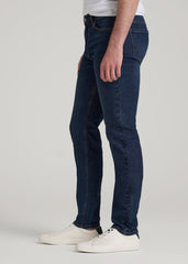 American Tall For Sale | Dylan Slim Fit Jeans for Tall Men in Faded Dark Indigo