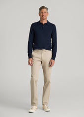 American Tall Outlet | J1 STRAIGHT Leg Chinos for Tall Men in Desert Khaki