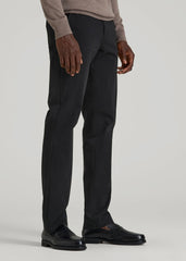 American Tall For Sale | 4 Way Stretch Commuter TAPERED Chino Pants for Tall Men in Black