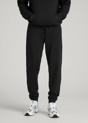 American Tall Sale | Everyday French Terry Jogger for Tall Men in Black