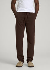 American Tall Discount | Everyday French Terry Straight Leg Sweatpants for Tall Men in Espresso