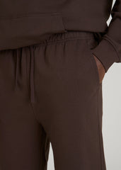 American Tall Outlet | Everyday French Terry Cinched Bottom Sweatpants for Tall Men in Espresso