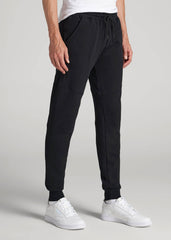American Tall For Sale | Wearever Fleece Joggers for Tall Men in Black