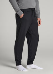 American Tall Online | Weekender Stretch Lounge Joggers for Tall Men in Black