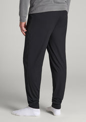 American Tall Online | Weekender Stretch Lounge Joggers for Tall Men in Black