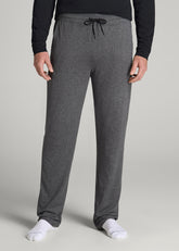 American Tall Outlet | Weekender Stretch Lounge Pants for Tall Men in Charcoal Mix