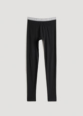 American Tall Sale | LJ&S Long Thermal Underwear for Tall Men in Black