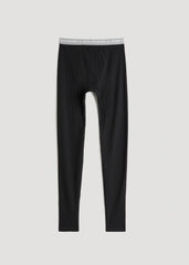 American Tall Sale | LJ&S Long Thermal Underwear for Tall Men in Black