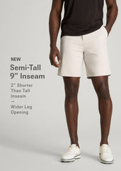 American Tall Online | Traveler Chino Short 2.0 for Tall Men in Drywall Tan