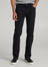American Tall Sale | J1 STRAIGHT LEG Jeans for Tall Men in Onyx Black Wash