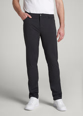 American Tall Online Shop | TAPERED-FIT Traveler Pants for Tall Men in Black