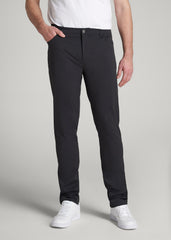 American Tall Online Shop | TAPERED-FIT Traveler Pants for Tall Men in Black
