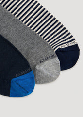 American Tall Online | Dress Socks Size 14 to 17 (3-Pack) for Tall Men in Pack F