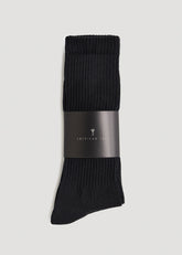 American Tall Online Shop | Athletic Crew Socks (X-Large Size: 13-15) for Tall Men in Black