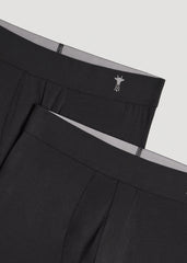 American Tall Online Shop | Micro Modal Boxer Briefs for Tall Men in Black