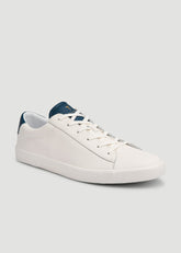American Tall Discount | Tennis Sneaker for Tall Men in White and Navy