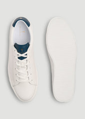 American Tall Discount | Tennis Sneaker for Tall Men in White and Navy