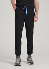 American Tall Outlet | Scrub Joggers for Tall Men in Black